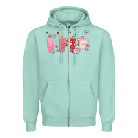 Seafoam obsessive cup disorder valentines day Zipper Hoodie - MaliasSmallBusiness