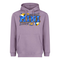 Lavender mini volleyball Heavyweight Hoodie - Zillion Design Studio