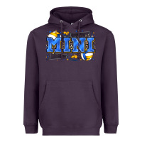 Plum mini volleyball Heavyweight Hoodie - Zillion Design Studio