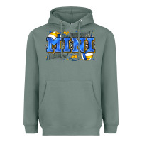 Sage mini volleyball Heavyweight Hoodie - Zillion Design Studio