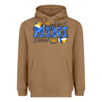 Toasted Coconut mini volleyball Heavyweight Hoodie - Zillion Design Studio