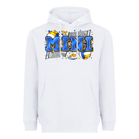 White mini volleyball Heavyweight Hoodie - Zillion Design Studio