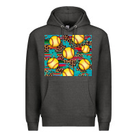 Charcoal Heather softball Premium Hoodie - Artiststas