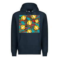 Navy softball Premium Hoodie - Artiststas
