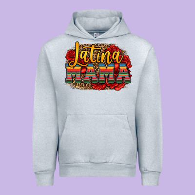 Latina Mama Urban Hoodie Designed By Jasminsmagicworld