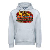 Heather Grey latina mama Urban Hoodie - Jasminsmagicworld