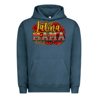 Pigment Midnight Navy latina mama Urban Hoodie - Jasminsmagicworld