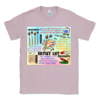Lilac artist life Classic Tee - MaliasSmallBusiness