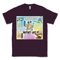 Plum artist life Classic Tee - MaliasSmallBusiness