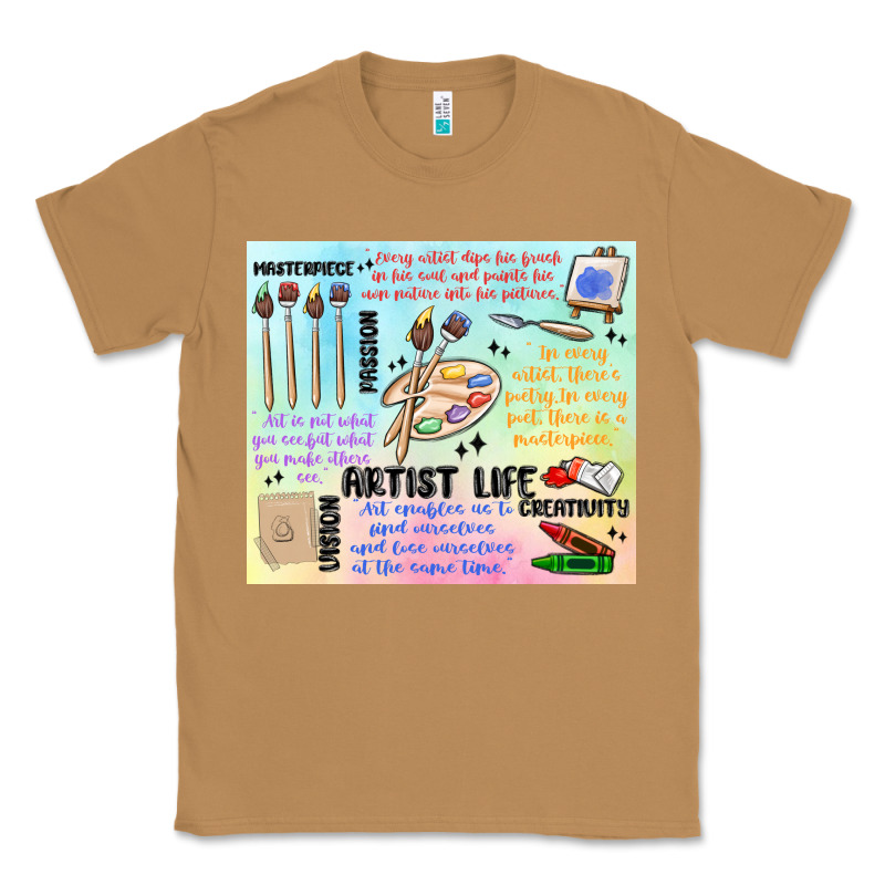 Artist Life Classic Tee by MaliasSmallBusiness | Teevron