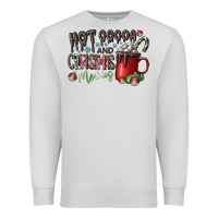 Hot Cocoa And Christmas Movies Premium Sweatshirt | Teevron