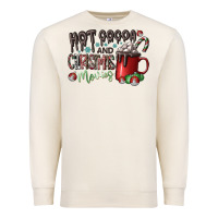 Sandshell hot cocoa and christmas movies Premium Sweatshirt - CowhideDigitalArt