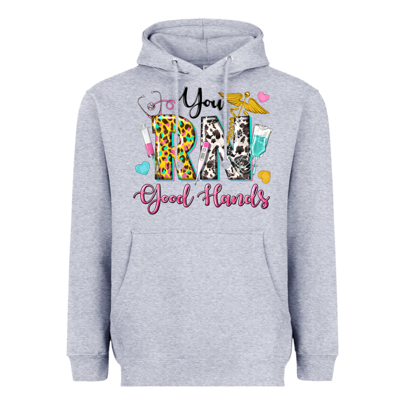 You Rn Good Hands Heavyweight Hoodie by texasbilliewilder | Teevron