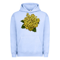 Pigment Grape Ice Oregon Grape Flower Illustrations Urban Hoodie - LillyAllenDesigns