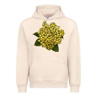 Sandshell Oregon Grape Flower Illustrations Urban Hoodie - LillyAllenDesigns