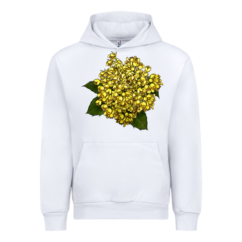Oregon Grape Flower Illustrations Urban Hoodie by LillyAllenDesigns | Teevron