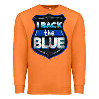 Carrot I back the blue 4th of July Premium Sweatshirt - CowGirlArtShop