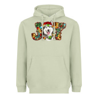 Matcha husky christmas joy Heavyweight Hoodie - RanaPortraitStore