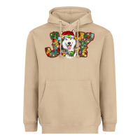 Mushroom husky christmas joy Heavyweight Hoodie - RanaPortraitStore