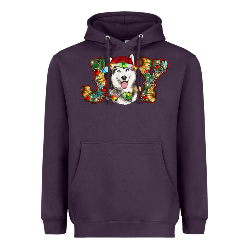 Husky Christmas Joy Heavyweight Hoodie by RanaPortraitStore | Teevron