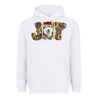 White husky christmas joy Heavyweight Hoodie - RanaPortraitStore