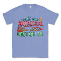Colony Blue call me antisocial but please dont call me Classic Tee - MaliasSmallBusiness