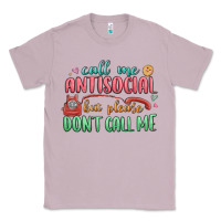 Lilac call me antisocial but please dont call me Classic Tee - MaliasSmallBusiness