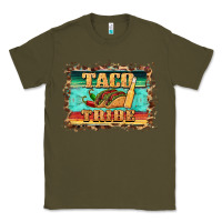 Army Green taco tribe western background Classic Tee - BarkalooDesign