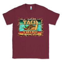 Burgundy taco tribe western background Classic Tee - BarkalooDesign