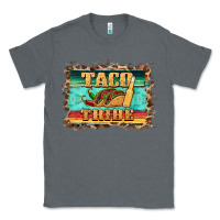 Charcoal Heather taco tribe western background Classic Tee - BarkalooDesign