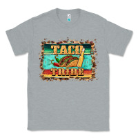 Heather Grey taco tribe western background Classic Tee - BarkalooDesign