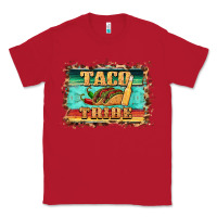 Red taco tribe western background Classic Tee - BarkalooDesign