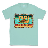 Seafoam taco tribe western background Classic Tee - BarkalooDesign