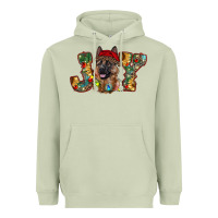 Matcha german shepherd christmas joy Heavyweight Hoodie - RanaPortraitStore