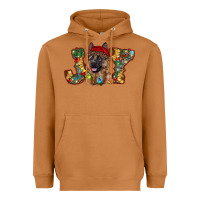 Meerkat german shepherd christmas joy Heavyweight Hoodie - RanaPortraitStore