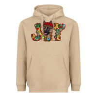 Mushroom german shepherd christmas joy Heavyweight Hoodie - RanaPortraitStore