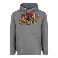 Storm german shepherd christmas joy Heavyweight Hoodie - RanaPortraitStore