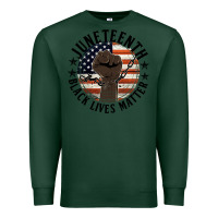 Sports Green black lives matter Premium Sweatshirt - HRA Design Shop