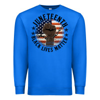 True Royal black lives matter Premium Sweatshirt - HRA Design Shop
