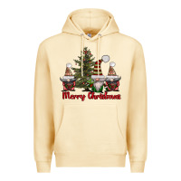 Pina Colada merry christmas with gnomes Premium Hoodie - AdoDesignShop