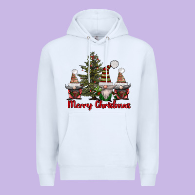 Merry Christmas With Gnomes Premium Hoodie Designed By Adodesignshop