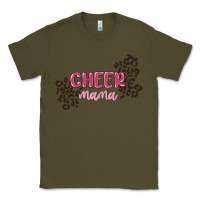 Army Green cheer mama Classic Tee - MaliasSmallBusiness