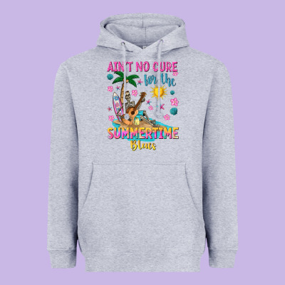 Aint No Cure For The Summer Time Blues Heavyweight Hoodie Designed By Texasbilliewilder