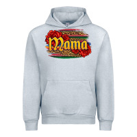 Heather Grey Latina mama with serape and roses Urban Hoodie - Jasminsmagicworld