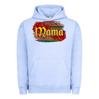 Pigment Grape Ice Latina mama with serape and roses Urban Hoodie - Jasminsmagicworld