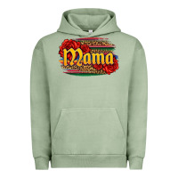 Pigment Oil Green Latina mama with serape and roses Urban Hoodie - Jasminsmagicworld