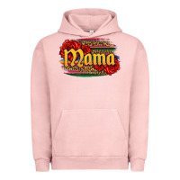 Pigment Salmon Latina mama with serape and roses Urban Hoodie - Jasminsmagicworld
