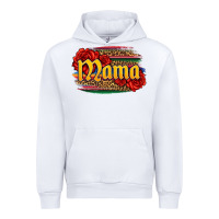 White Latina mama with serape and roses Urban Hoodie - Jasminsmagicworld