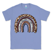 Colony Blue Cheetah rainbow Classic Tee - MaliasSmallBusiness