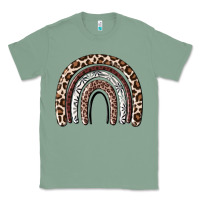 Sage Cheetah rainbow Classic Tee - MaliasSmallBusiness